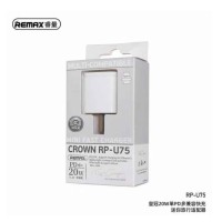 REMAX CROWN MINI RP-U75 EU White 20W Single PD Multi Compatible Fast Charger
